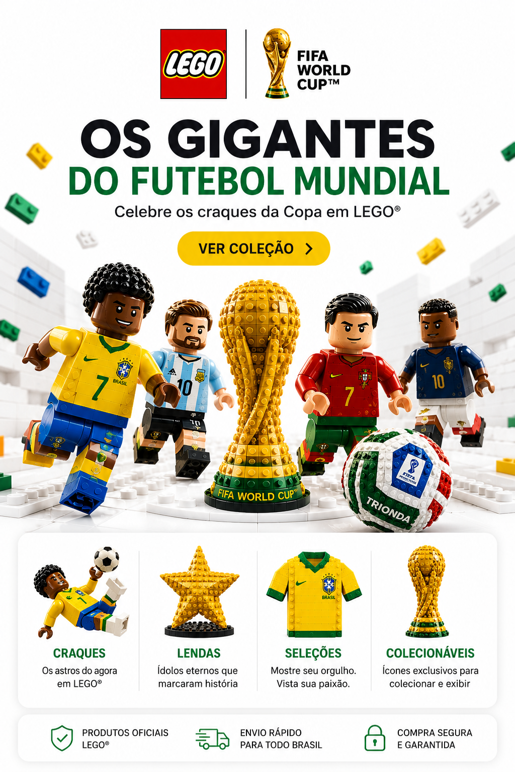 LEGO FIFA World Cup — Os Gigantes do Futebol Mundial